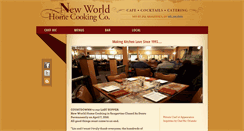 Desktop Screenshot of newworldhomecooking.com